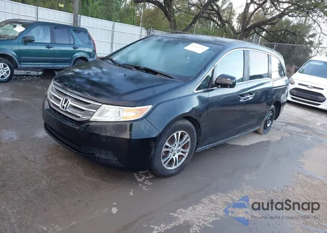 2012 Honda Odyssey Ex из США, поврежденный, VIN 5FNRL5H47CB071138